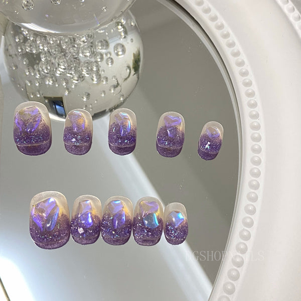 1536-Purple diamond short